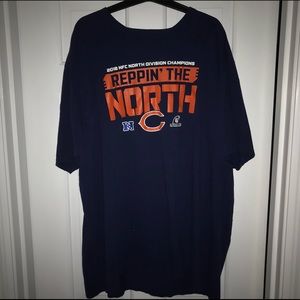 Chicago bears men’s 2018 NFC NORTH CHAMPS T-shirt